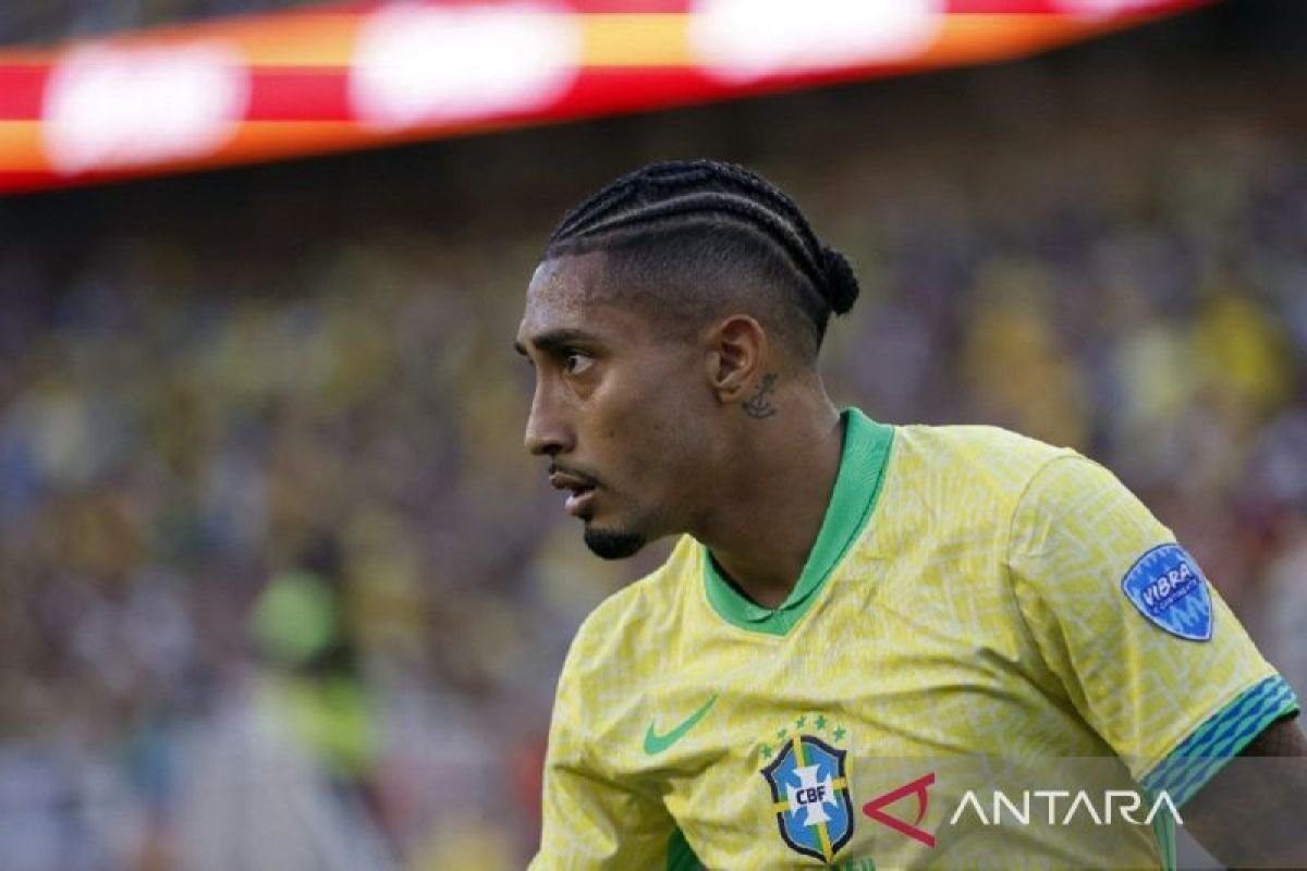 Raphinha Percaya Diri Bakal Cetak Gol Melawan Timnas Argentina