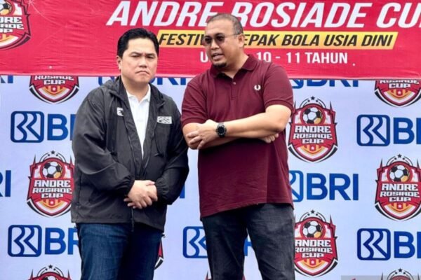 Erick Thohir Apresiasi Andre dan Dukung Rutin Kompetisi Usia Muda Erick Thohir Apresiasi Andre dan Dukung Rutin Kompetisi Usia Muda