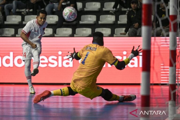 Indonesia Dominates Tanzania 7-1 in Futsal Four Nations Cup
